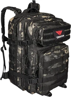 vAv YAKEDA Tactical Backpack, Large 3 Day MOLLE Assault Pack Backpack Bug out Bag Backpack
