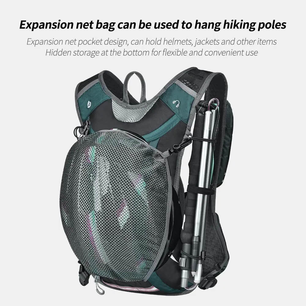 Water Bag Backpack, Running Backpack, 2L Cycling, Mountaineering, Hiking Water Bag Bag, Unisex