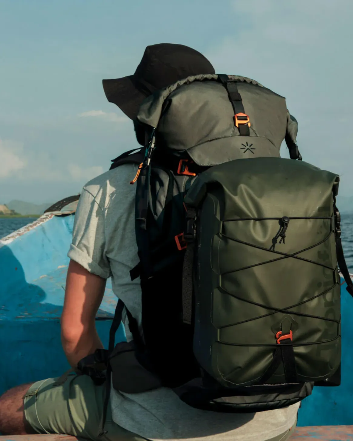 Waterproof Daypack Fog Grey