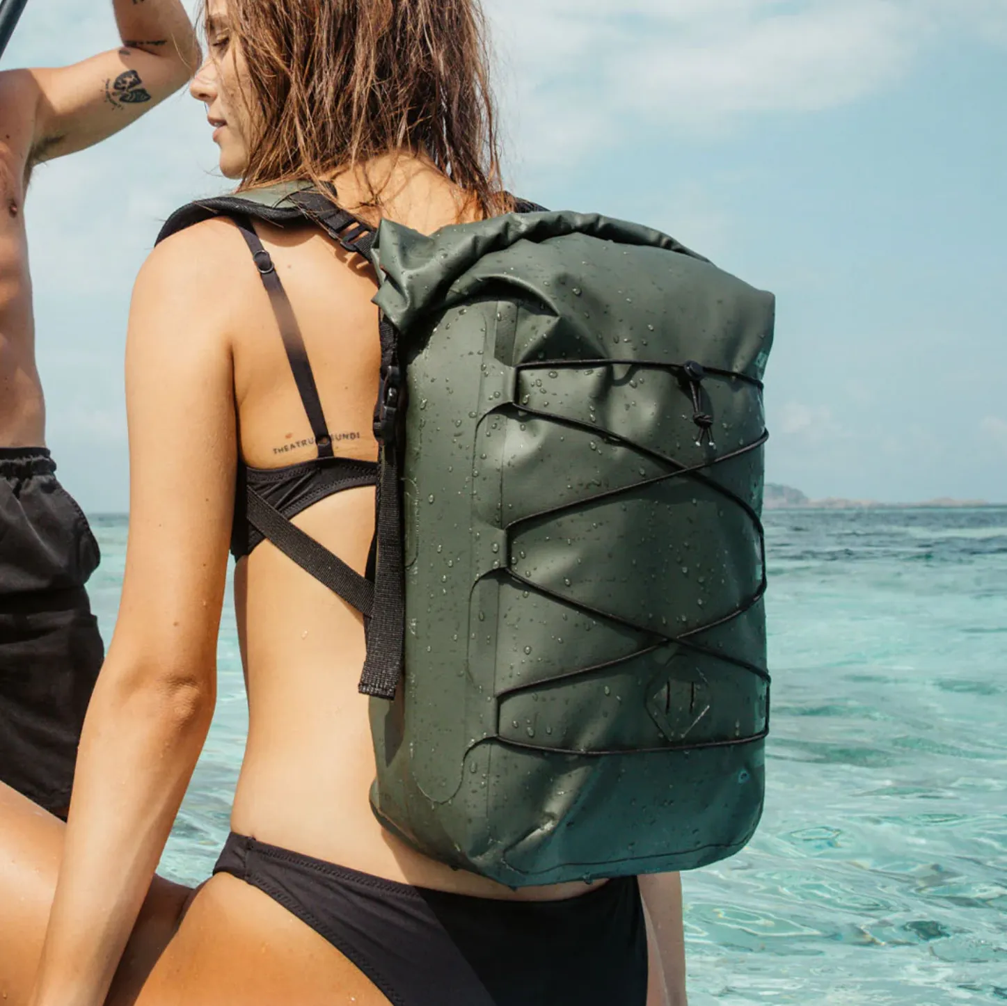 Waterproof Daypack Fog Grey