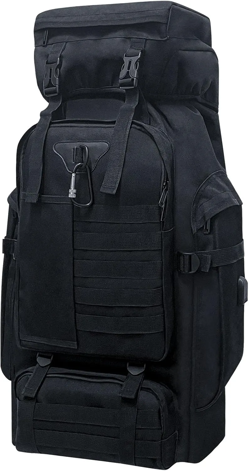 Wesoke 80L Camping Backpack: Waterproof & Spacious!