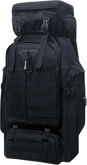 Wesoke 80L Camping Backpack: Waterproof & Spacious!