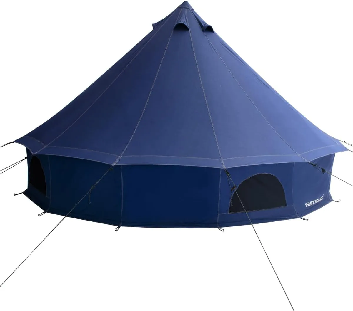 WHITEDUCK Regatta Canvas Bell Tent - w/StoveJack, Waterproof, 4 Season Luxury Camping and Glamping Yurt Tent Outdoor
