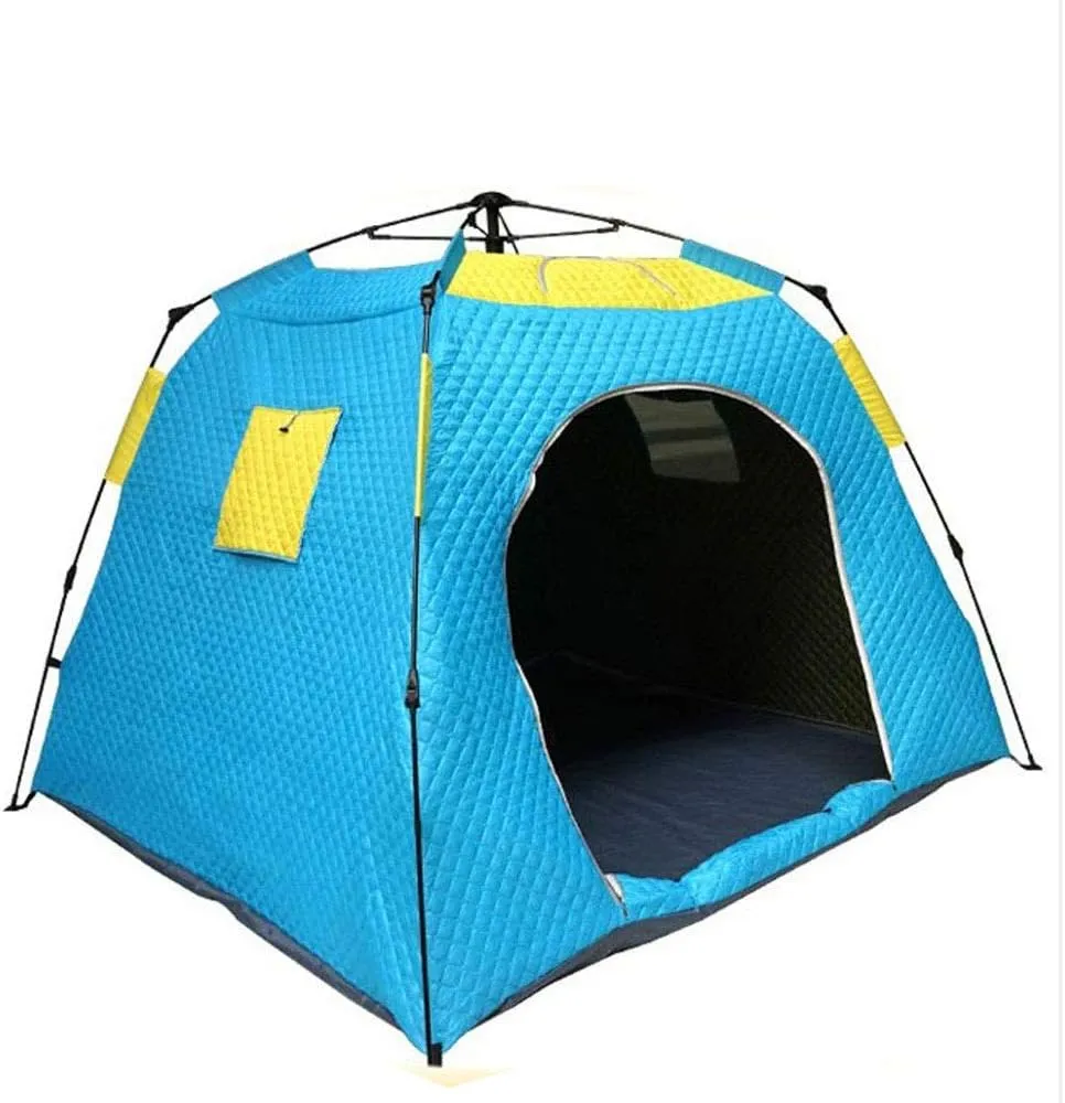 Winter Tent 4 Season Tent Camping Tent Instant Pop-up Stand-Alone 4 People Backpacking Climbing Fishing for Family Short Weekends