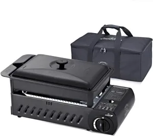 WithMolly Kovea 3 Way All in One Multi Gas Stove with storage bag M size all black