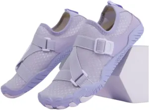 Women's Lightweight Indoor Workout Shoes for Jump Rope Yoga Pilates Squats Deadlifts Aerobics (Purple,7)