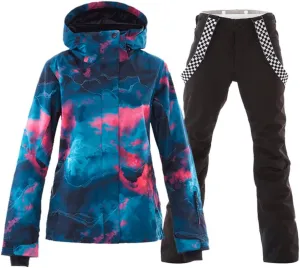 Women's Ski Snowboard Jackets Pants Set Windproof Waterproof Snow Jacket Ski Suits Rain Jacket