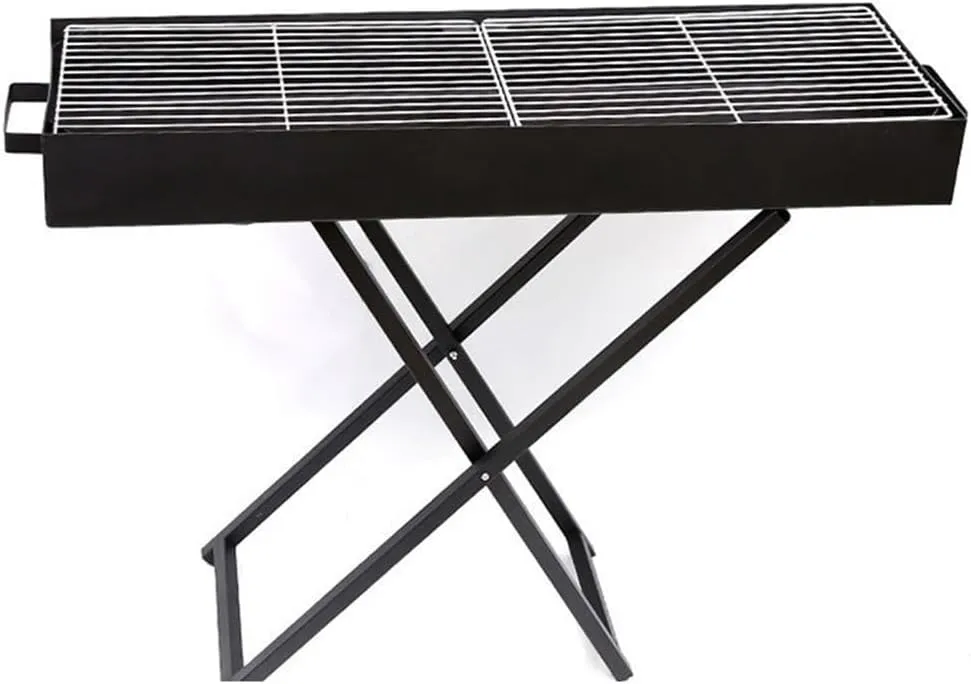 X-shaped Stove Thickened Outdoor Barbecue Rack Folding Outdoor Portable Barbecue Stove
