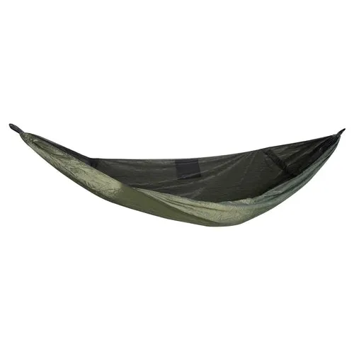 YattaNet Ultralight Hammock – Ripstop Shelter with Mosquito Net & Poles