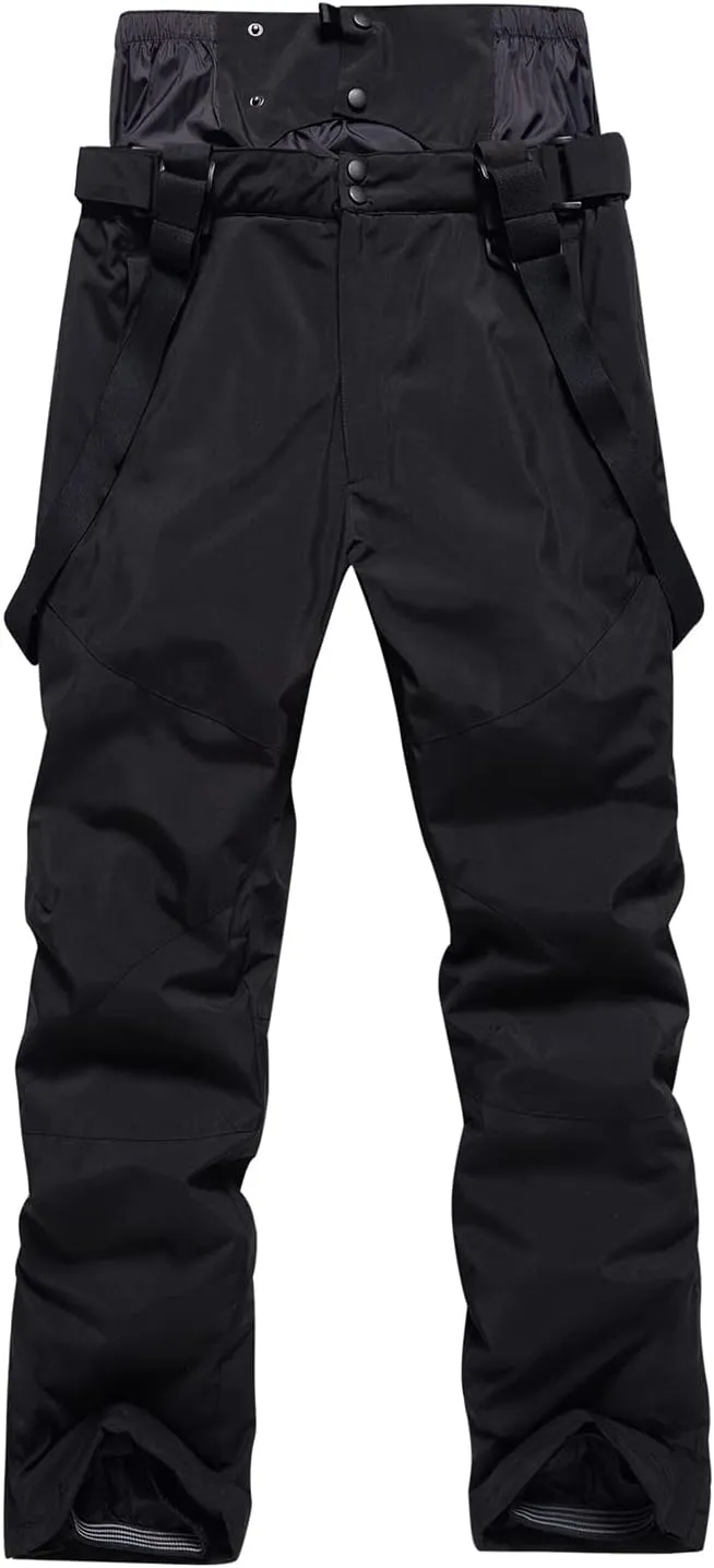 YEEFINE Women's Ski Suit Two Pieces Snowsuits Waterproof Snow Snowboard Suits Winter Outdoor Ski Jacket and Pants