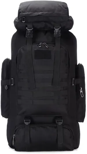 Yohora Backpack for Men 70L Hiking Daypack Waterproof Travel Backpack Outdoor Assault Pack Lightweight Molle Bag