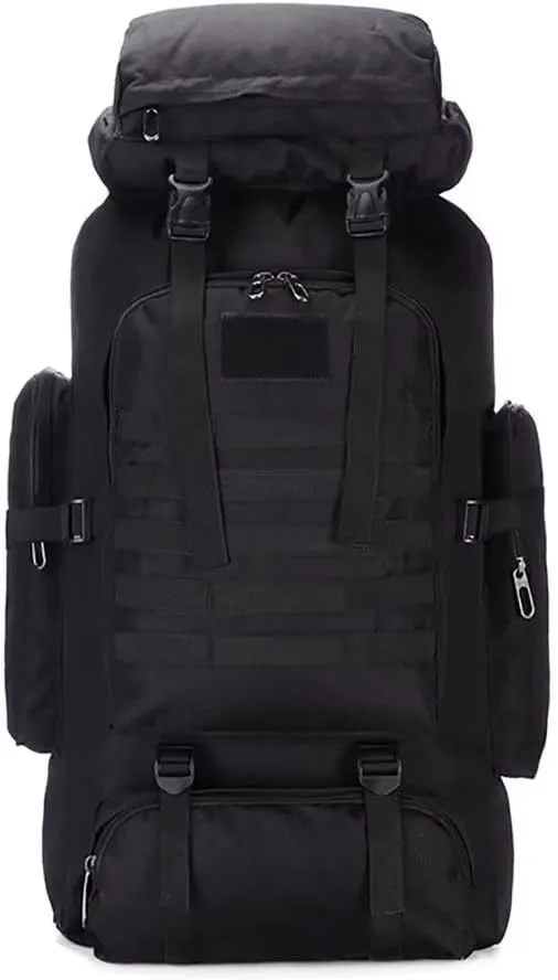 Yohora Backpack for Men 70L Hiking Daypack Waterproof Travel Backpack Outdoor Assault Pack Lightweight Molle Bag