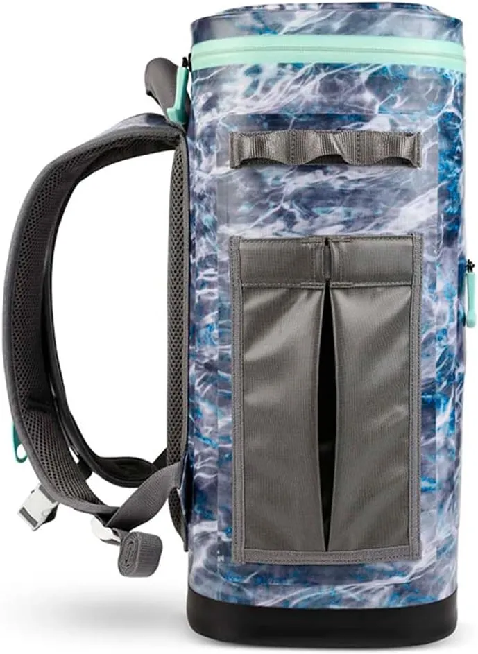 Yukon Outfitters Hatchie Backpack Cooler, 54-Liter Durable Insulated Cargo-Ready Outdoor Hiking Watersports Meals & Beverages Daypack Cooler w/Airtight Zippers, Padded Straps & Carry Handle