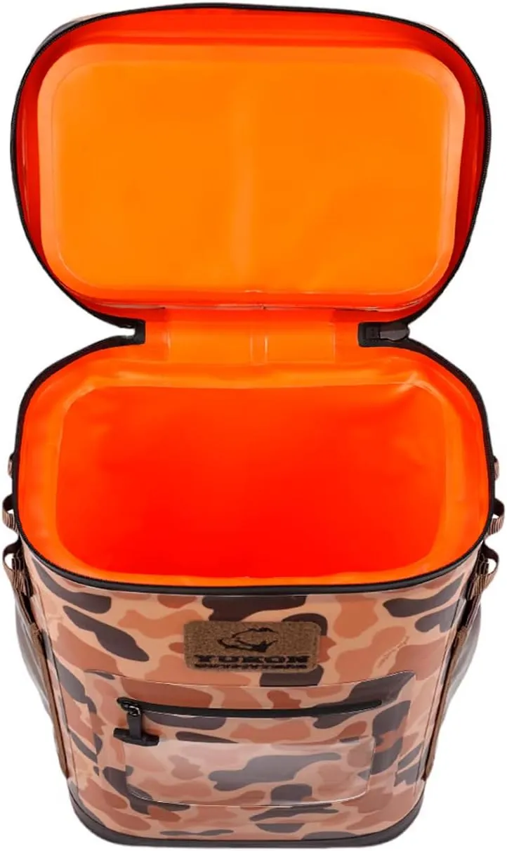 Yukon Outfitters Hatchie Backpack Cooler, 54-Liter Durable Insulated Cargo-Ready Outdoor Hiking Watersports Meals & Beverages Daypack Cooler w/Airtight Zippers, Padded Straps & Carry Handle
