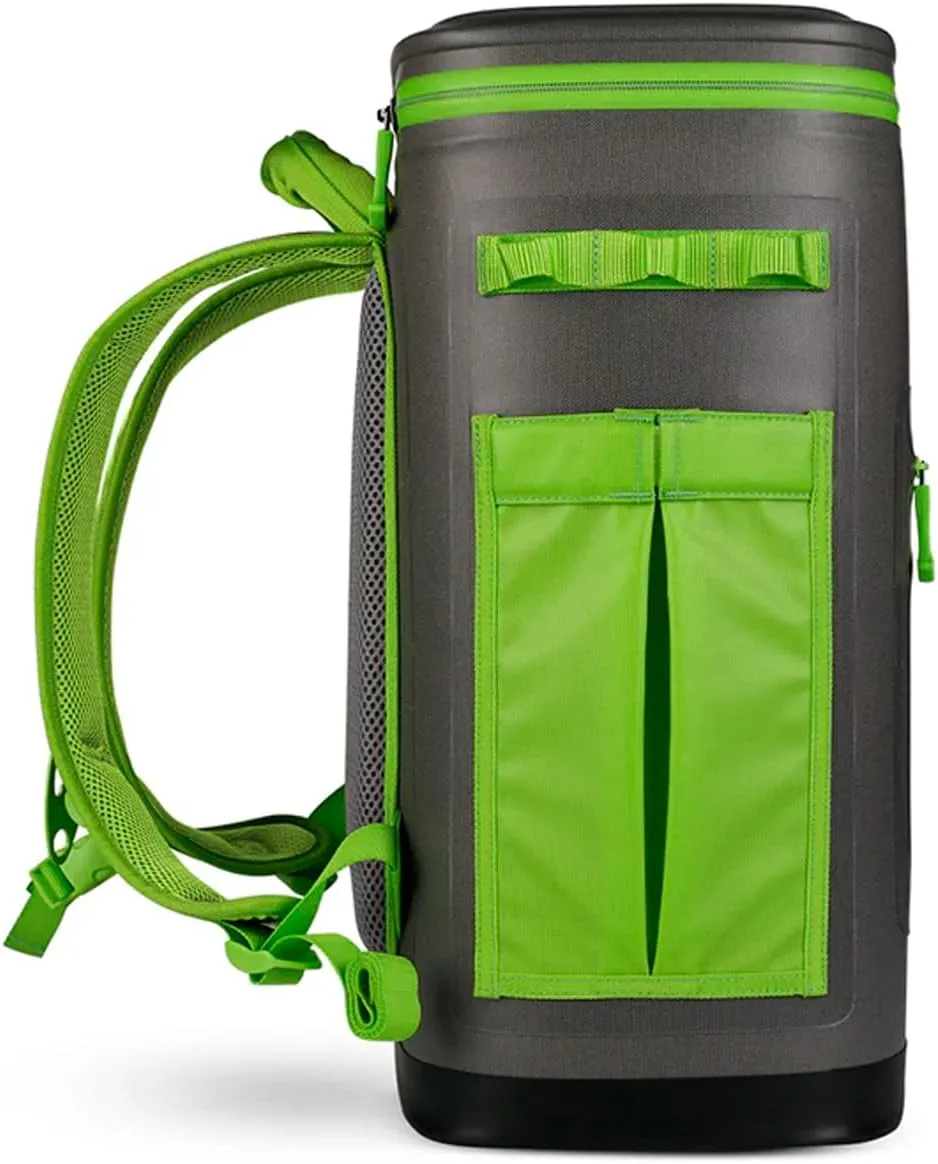 Yukon Outfitters Hatchie Backpack Cooler, 54-Liter Durable Insulated Cargo-Ready Outdoor Hiking Watersports Meals & Beverages Daypack Cooler w/Airtight Zippers, Padded Straps & Carry Handle